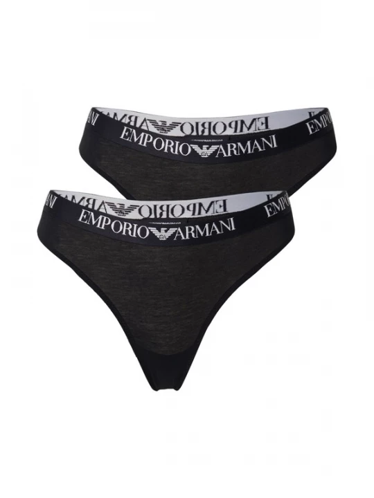 Obrázek produktu Emporio Armani Tanga černá / bílá