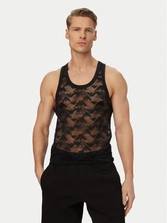 Obrázek produktu Emporio Armani Tank top EM002156 AF16108 FC039 Černá Regular Fit