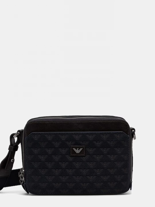 Obrázek produktu Emporio Armani taštička pánská kožená námořnická modř