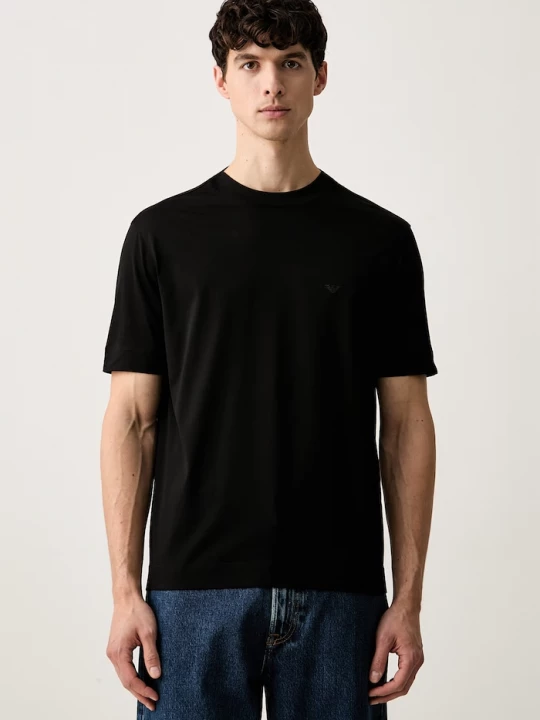 Obrázek produktu Emporio Armani tričko pánské bavlněné černá