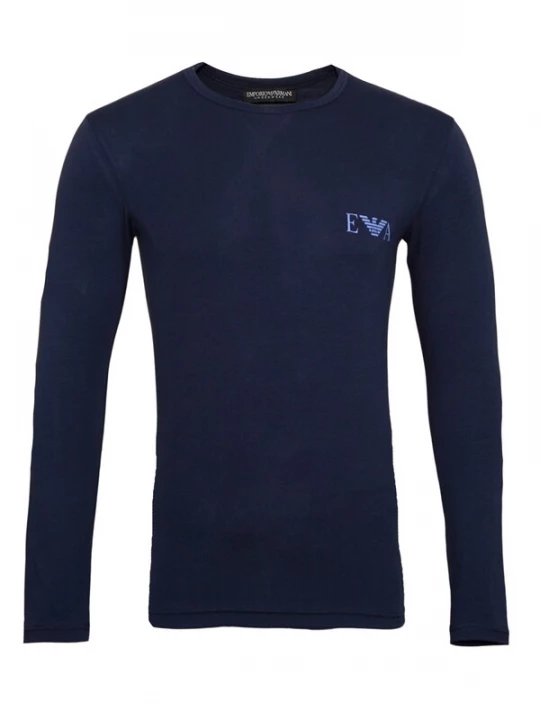 Obrázek produktu Emporio Armani Tričko  tmavě modrá / fialová