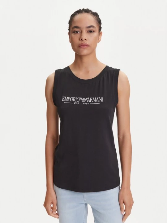 Obrázek produktu Emporio Armani Underwear Halenka EW000410 AF10881 UC001 Černá Regular Fit