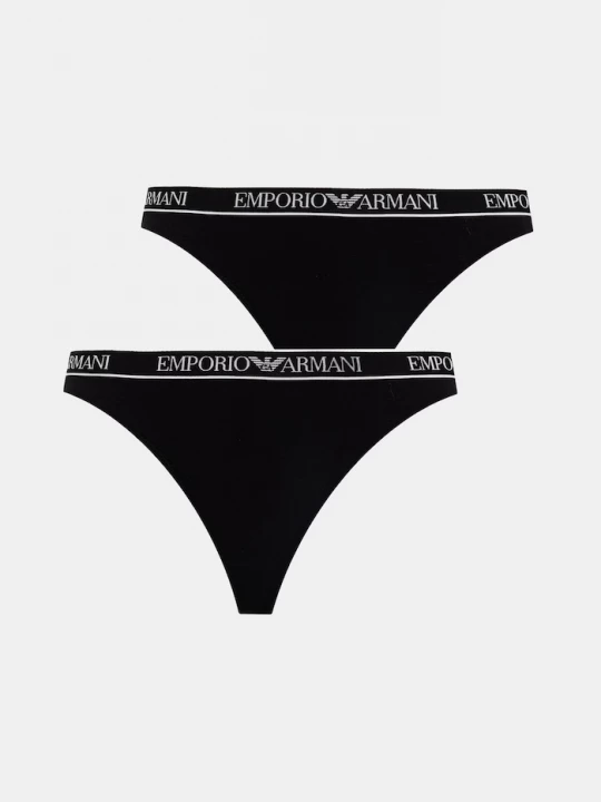 Obrázek produktu Emporio Armani Underwear kalhotky dámské 2-pack černá