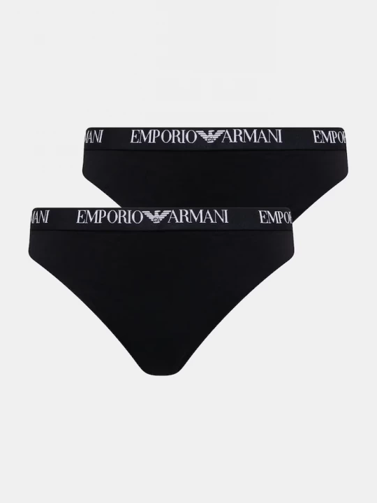 Obrázek produktu Emporio Armani Underwear kalhotky dámské bavlnou 2-pack černá