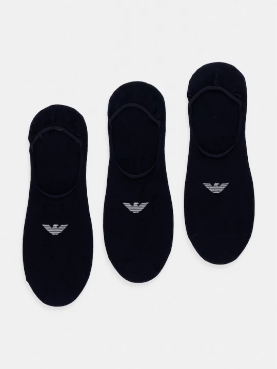 Obrázek produktu Emporio Armani Underwear Kotníkové ponožky pánské 3-pack námořnická modř