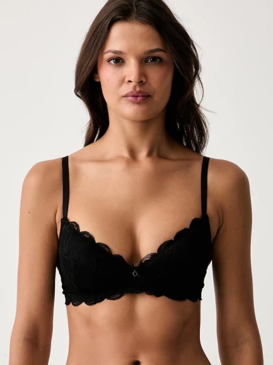 Obrázek produktu Emporio Armani Underwear podprsenka krajková černá