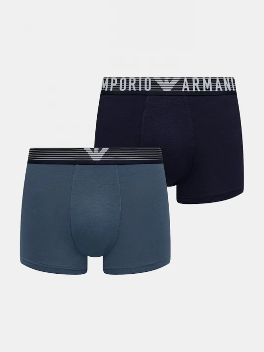 Obrázek produktu Emporio Armani Underwear přiléhavé boxerky pánské s viskózou námořnická modř