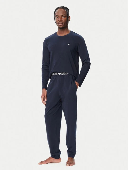 Obrázek produktu Emporio Armani Underwear Pyžamo EM000610 AF25017 UB102 Tmavomodrá Regular Fit
