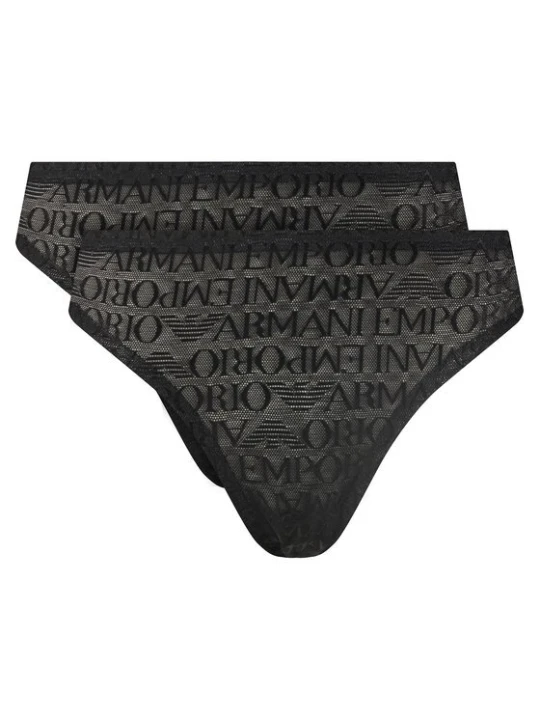 Obrázek produktu Emporio Armani Underwear Souprava brazilských kalhotek EW000403 AF10880 MC005 Černá