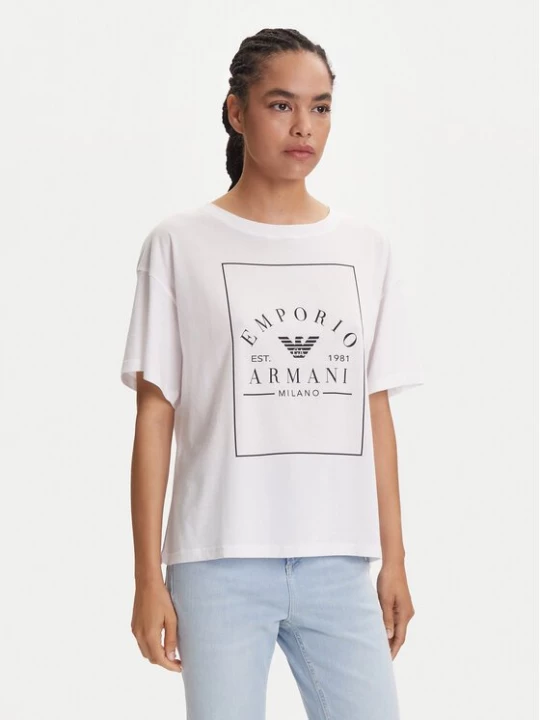 Obrázek produktu Emporio Armani Underwear T-Shirt EW000553 AF10887 U0002 Bílá Loose Fit