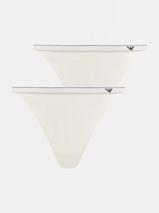 Obrázek produktu Emporio Armani Underwear tanga dámské bavlněné s elastanem 2-pack