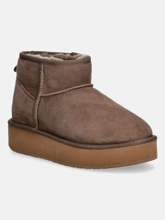 Obrázek produktu Emu Australia Semišové sněhule Emu Australia Stinger Micro Flatform 2.0 hnědá