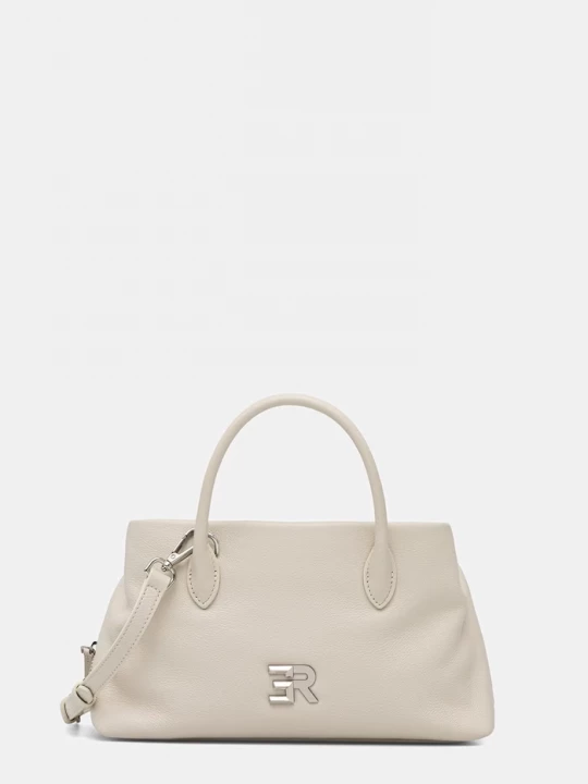 Obrázek produktu ERMANNO Firenze crossbody kabelka dámská z imitace kůže béžová