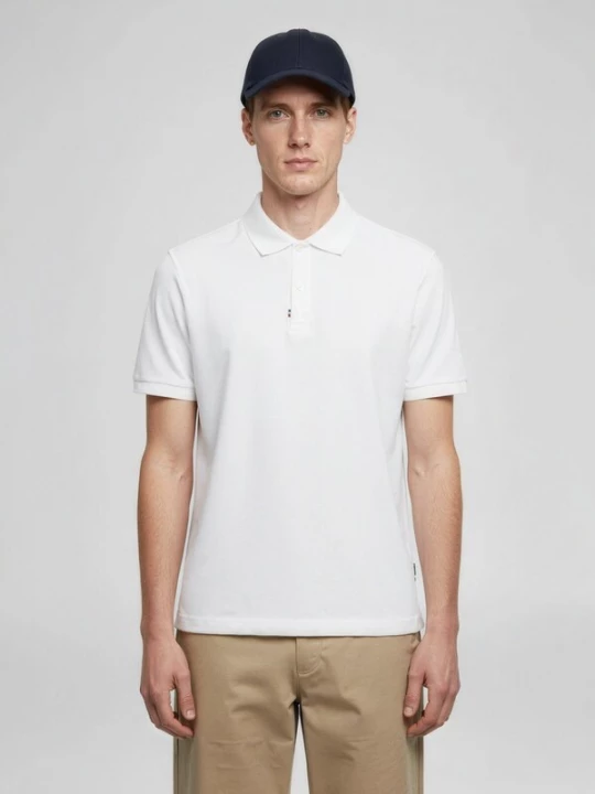 Obrázek produktu ERVERTE Paris Tričko 'Polo Made in France' bílá