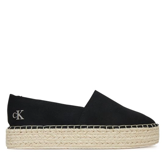 Obrázek produktu Espadrilky Calvin Klein Jeans Flatform Esdparille Mg/Hdw YW0YW01737 Černá