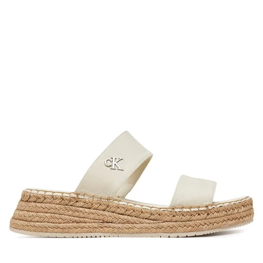 Obrázek produktu Espadrilky Calvin Klein Jeans Sporty Rope Mg Lth Webbing YW0YW01704 Béžová