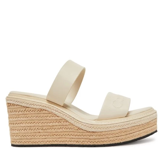 Obrázek produktu Espadrilky Calvin Klein Wedge Sandal 50 - He HW0HW02375 Écru