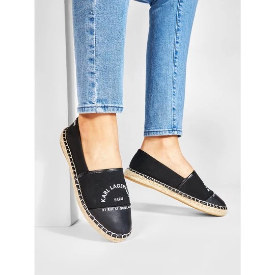 Obrázek produktu Espadrilky KARL LAGERFELD KL80108 Černá