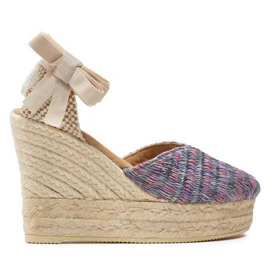 Obrázek produktu Espadrilky Manebi Acapulco Heart-Shaped Wedge Espadrilles G 0.6 WH Růžová