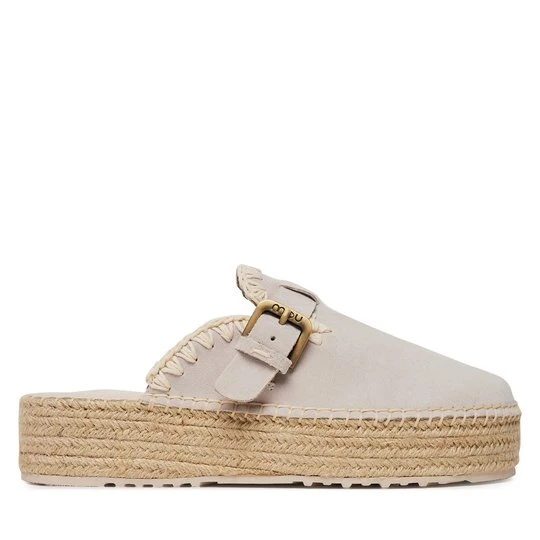 Obrázek produktu Espadrilky Mou Jute clog plain MU.SW641000A Šedá