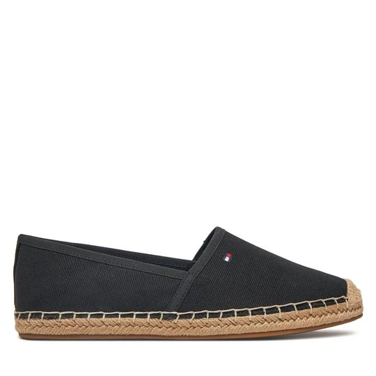 Obrázek produktu Espadrilky Tommy Hilfiger Flag Canvas Espadrille FW0FW08541 Černá