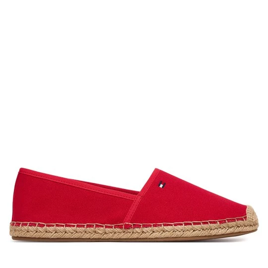 Obrázek produktu Espadrilky Tommy Hilfiger Flag Canvas Espadrille FW0FW08541 Červená