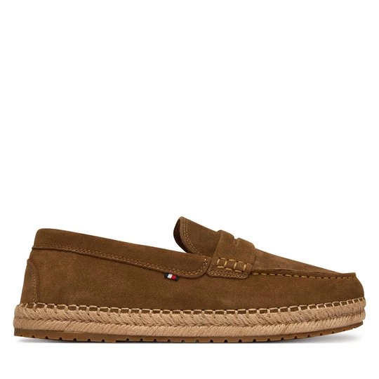 Obrázek produktu Espadrilky Tommy Hilfiger Flexible Hilfiger Sde Espadrille FM0FM05794 Hnědá