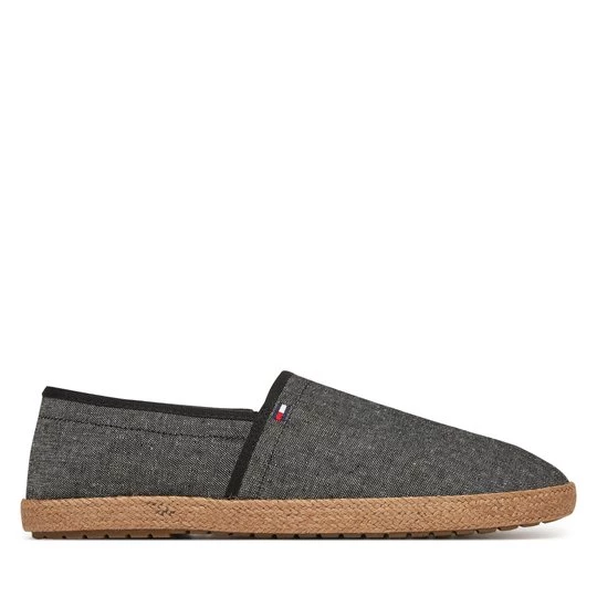 Obrázek produktu Espadrilky Tommy Hilfiger Hilfiger Chambray Espadrille FM0FM05391 Černá
