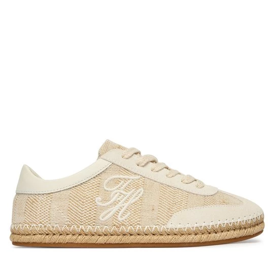 Obrázek produktu Espadrilky Tommy Hilfiger Th Heritage Rope Sneaker FW0FW09108 Écru Krémová