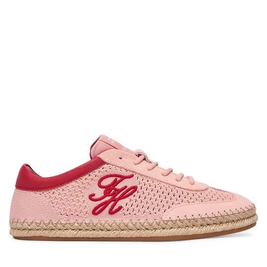 Obrázek produktu Espadrilky Tommy Hilfiger Th Heritage Rope Sneaker FW0FW09406 Růžová