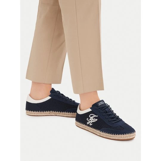 Obrázek produktu Espadrilky Tommy Hilfiger Th Heritage Rope Sneaker FW0FW09406 Tmavomodrá
