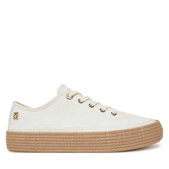 Obrázek produktu Espadrilky Tommy Hilfiger Vulc Espadrille Sneaker FW0FW08404 Bílá