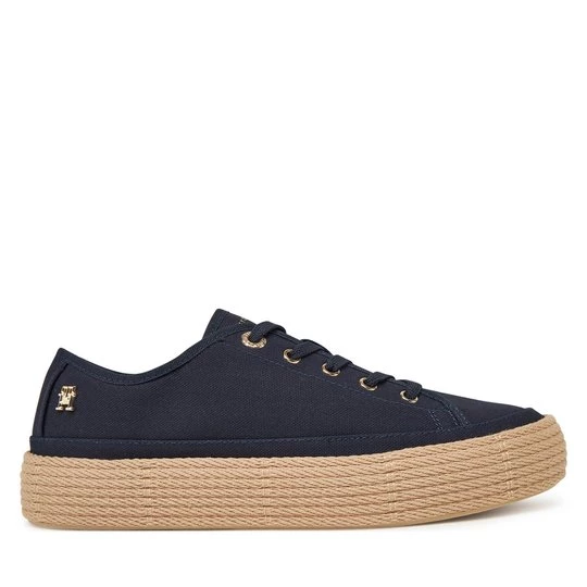 Obrázek produktu Espadrilky Tommy Hilfiger Vulc Espadrille Sneaker FW0FW08404 Tmavomodrá
