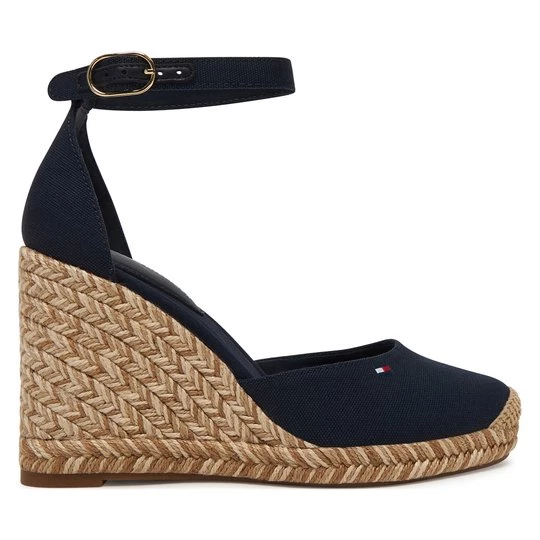 Obrázek produktu Espadrilky Tommy Hilfiger Wedge FW0FW09225 Tmavomodrá