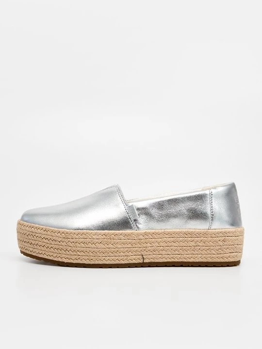Obrázek produktu Espadrilky Toms stříbrná barva