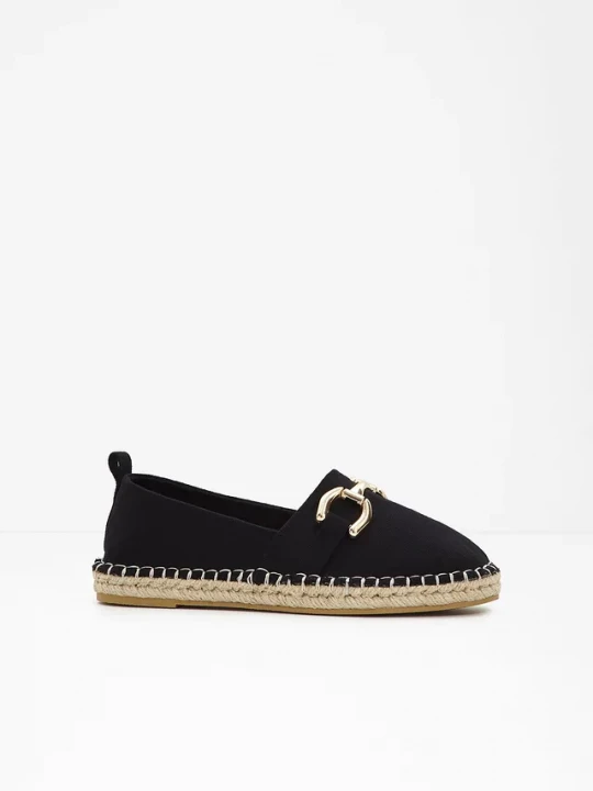 Obrázek produktu Espadryle ze sprzączką BonPrix czarny