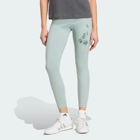 Obrázek produktu ESSENTIALS 3-STRIPES COTTON LEGGINGS Adidas Wonder Sage