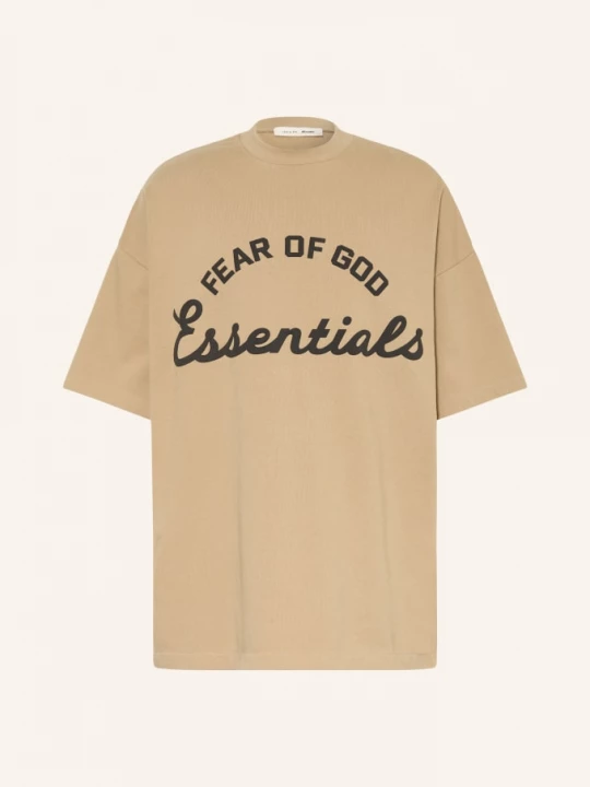 Obrázek produktu Essentials - Fear Of God Tričko Oversize béžová / černá