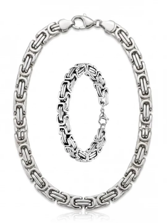 Obrázek produktu Eternal Sada šperků 'Byzantine Chain Set' stříbrná