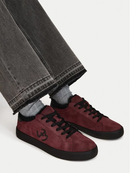 Obrázek produktu Eva Minge Sneakersy EO-ELLA-WSDR13670 Bordó