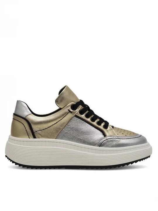 Obrázek produktu Eva Minge Sneakersy VANESSA-0481 Stříbrná
