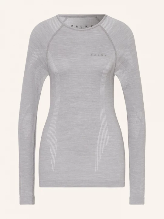 Obrázek produktu Falke Funkční Spodní Tričko Wool-Tech S Merino Vlnou světle šedá
