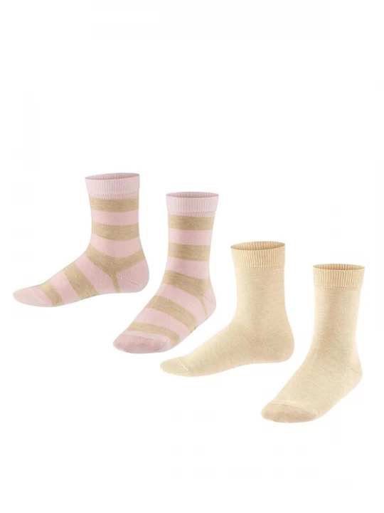 Obrázek produktu FALKE Ponožky 'Happy Stripe 2-Pack' písková