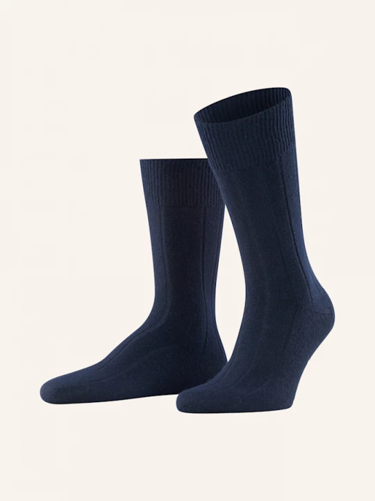 Obrázek produktu Falke Ponožky Lhasa Rib S Příměsí Merino Vlny 6375 dark navy