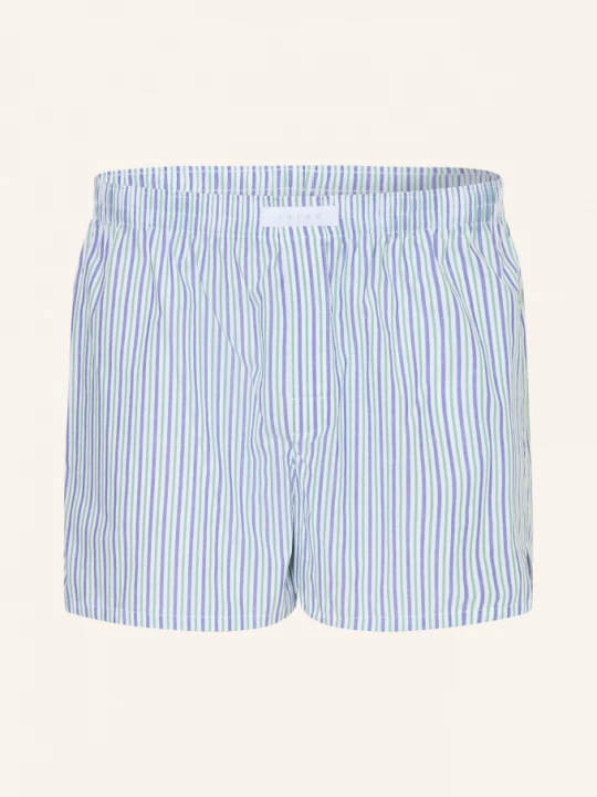 Obrázek produktu Falke Webové Boxerky Daily Woven modrá / světle zelená / bílá