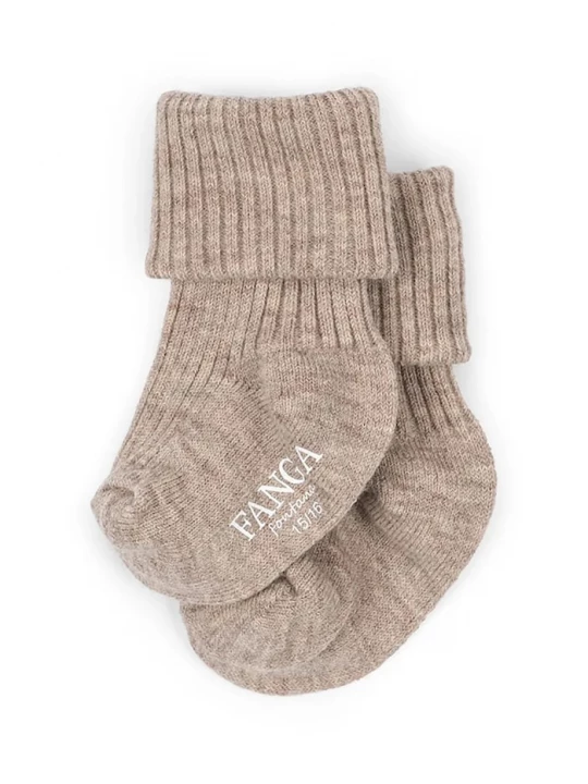 Obrázek produktu Fanga Fontana Vlněné ponožky Fanga Fontana LANA LIGHT KNITTED SOCKS béžová