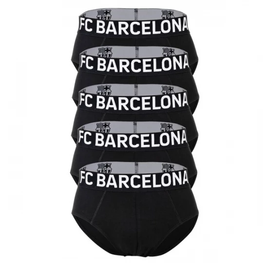Obrázek produktu FC Barcelona Slipy černá / bílá