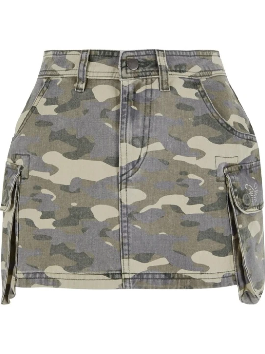 Obrázek produktu Felicious Sukně režná / šedá / khaki / tmavě zelená