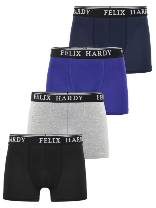 Obrázek produktu Felix Hardy Boxerky modrá / tmavě modrá / šedá / černá