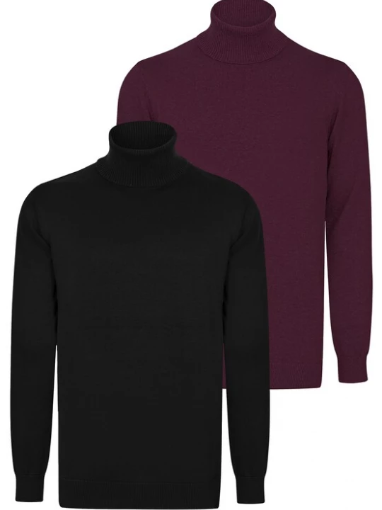 Obrázek produktu Felix Hardy Svetr tmavě fialová / černá